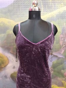 Purple Whimsigoth fishtail dress