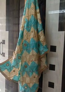 fulkari real mirror worked dupatta