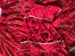 12 meter bandhni Navratri lehnga and choli