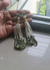 Elegant Beaded Necklace &amp; Earring Set