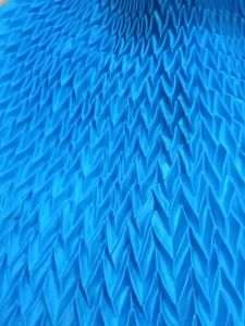 Beautiful Blue Pleated Skirt