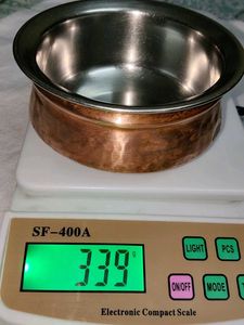 Copper Stainless Steel Bowl