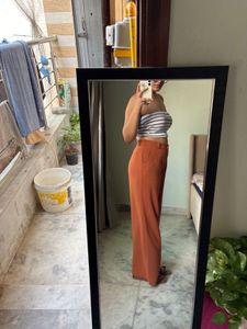High-Waisted Wide-Leg Pants