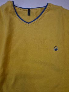 Yellow Benetton Sweater