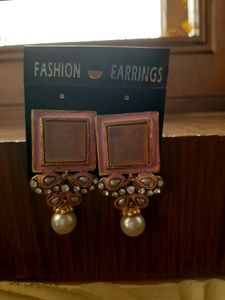 Baby Pink Earings
