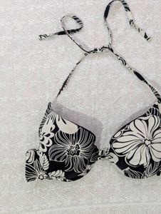 Floral Print Bikini Top