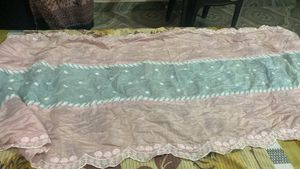 Beautiful Pink and Teal Kurta Set