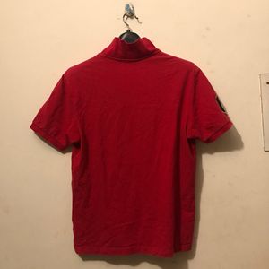 Retro Red Polo T-Shirt