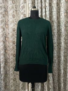 Classic Green Long Sleeve Sweater