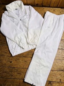 Nike White Tracksuit