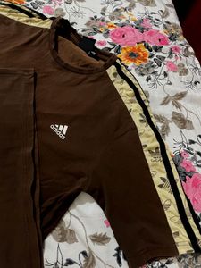 Adidas Brown T-Shirt