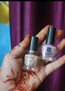 Glimmer Matte Nail Enamel 5 pieces