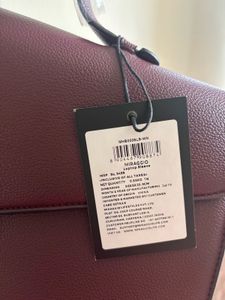 Miraggio Burgundy Handbag
