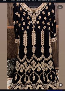 Black heavy Gown