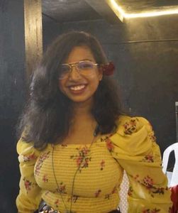Yellow Floral Smocked Top