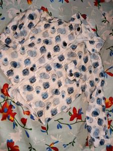 Cute Patterned Baby Shirt