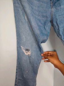 lee Cooper mild torn mid rise jeans