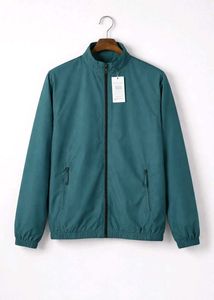 Men's Teal Bomber Jacket