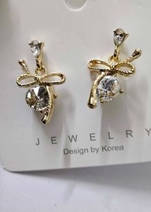 Cute Bowknot Drop Earrings korean earring