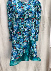 I. Floral Print Dress