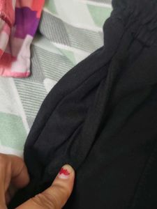 Classic Black Comfortable Trousers