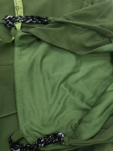 Women's Green Jumpsuit with Belt