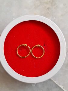Gold Hoop Earrings