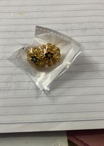5 Pair Combo Set Earrings Stand Golden Plent