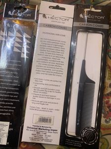 Hector Professional Carbon Combs Set Of 3