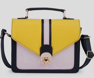 Classic Handbags 👜 Yellow And Pink
