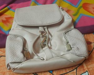 Premium leather two way Stylish Backpack