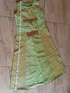 Elegant Green Ethnic Gown