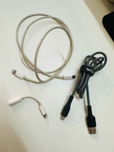 Apple Lightning Cable & Adapter 3 set