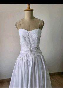 Elegant White Bridal Gown