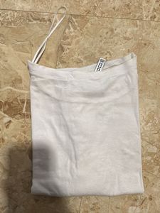 White H&amp;M crop Top