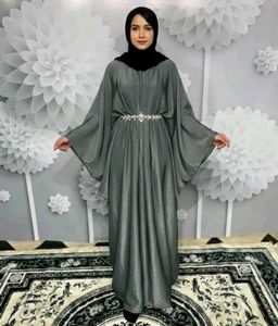 🆕 Elegant Gray Dubai Kaftan Abaya, Burqua