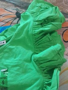 Zara Green Bodysuit