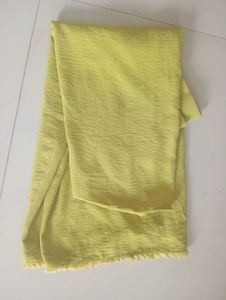 Yellow Textured Tunic Top
