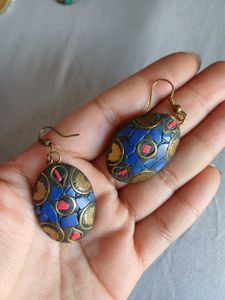 combo of 4 Oxidized earring