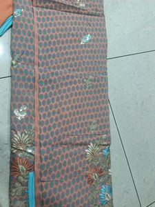 material Embroidered Kurta Set with Dupatta