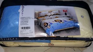 Bedsheet With 5 Pcs Set