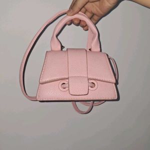 Chic Pink Mini Handbag