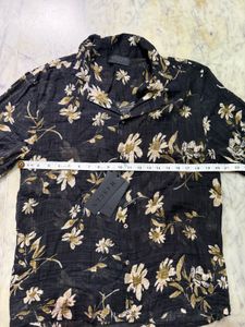 MASCLN SASSAFRAS Floral Print Shirt