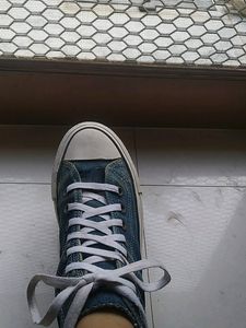 blue fashionable shoes