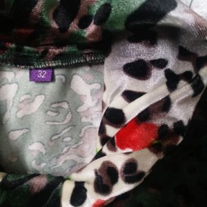 Designer Velvet Dress Cum Top For Kids
