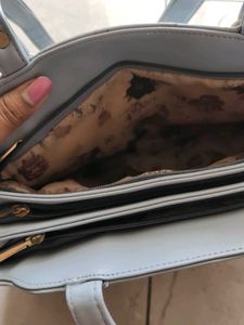 Quilted Handbag one time used look new