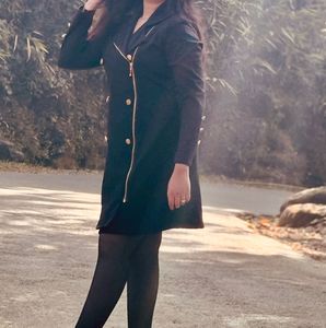 Stylish Women's Black Dress