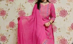 Jaipuri Pink Kurta . only top sellin