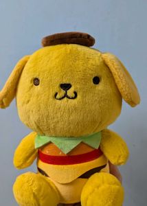 Sanrio Pompompurin Burger Plush Toy