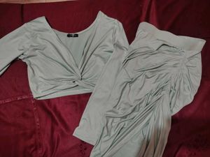 Stylish Mint Green Co-ord Set